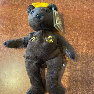 SAMMY SOSA #21  MLB CHICAGO CUBS  SALVINO BAMM BEANOS PLUSH BEANIE BEAR